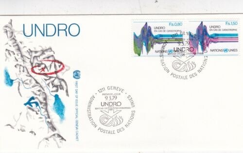 Nazioni unite 1979 undro fdc - nazioni,