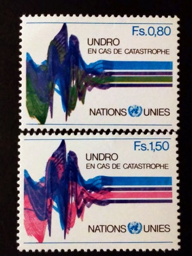 Francobolli onu ginevra - francobolli,
